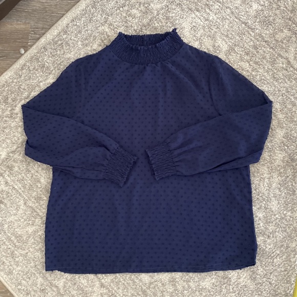 Cooper & Ella Mock neck blouse - Picture 1 of 9